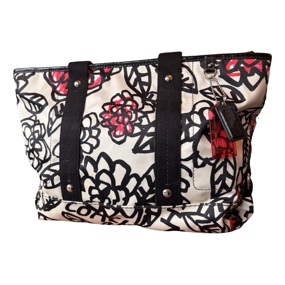 Coach Poppy Floral Graffiti tote bag